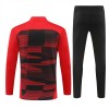 Sudadera De Entrenamiento AC Milan Cremallera De Cuarto 2024-25 Roja - Hombre